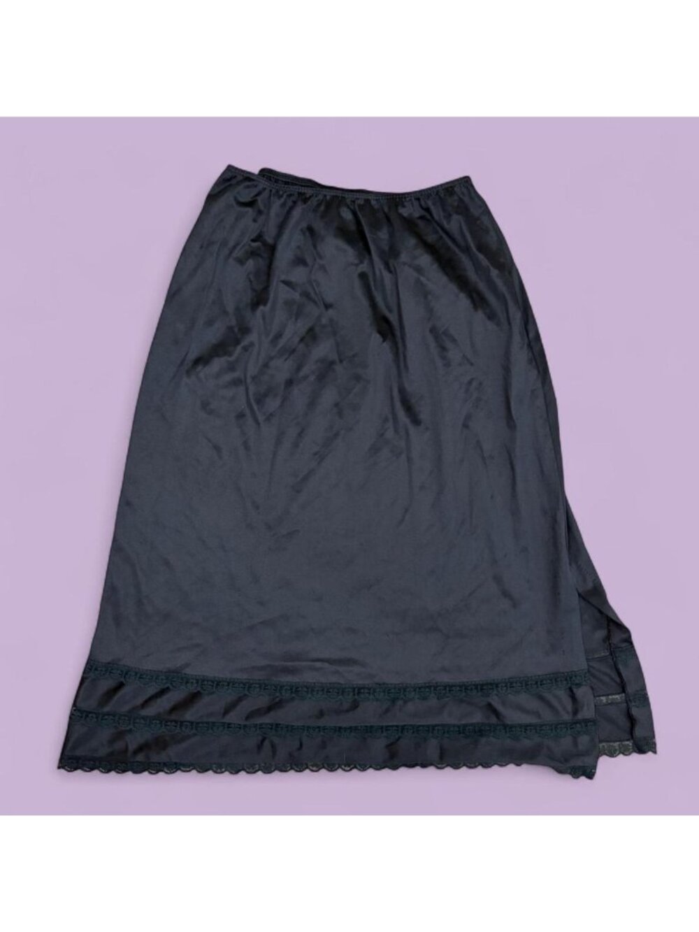 70s sears back slip skirt